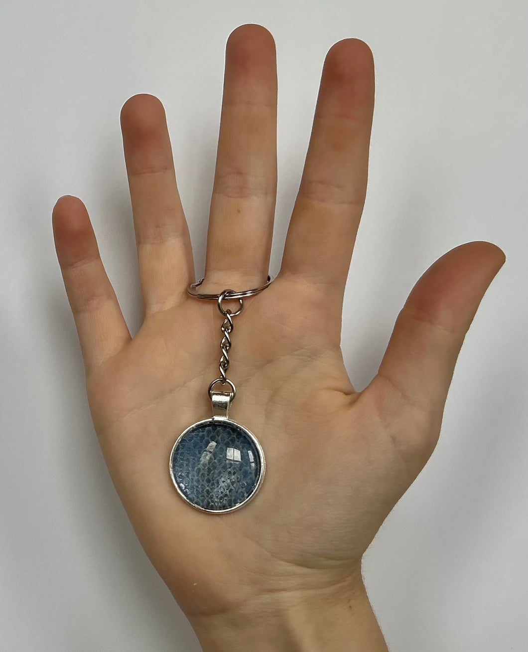 Mila's REAL Snake Skin Keychains!