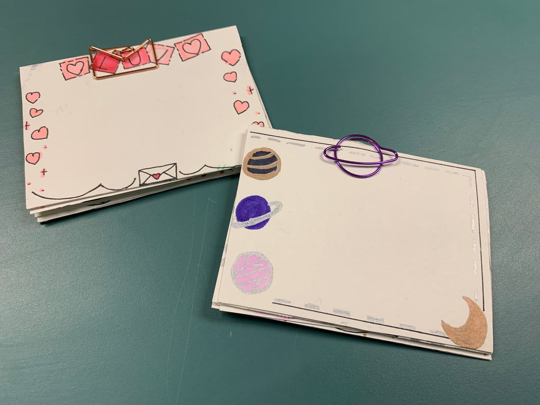 Handmade Post-Its