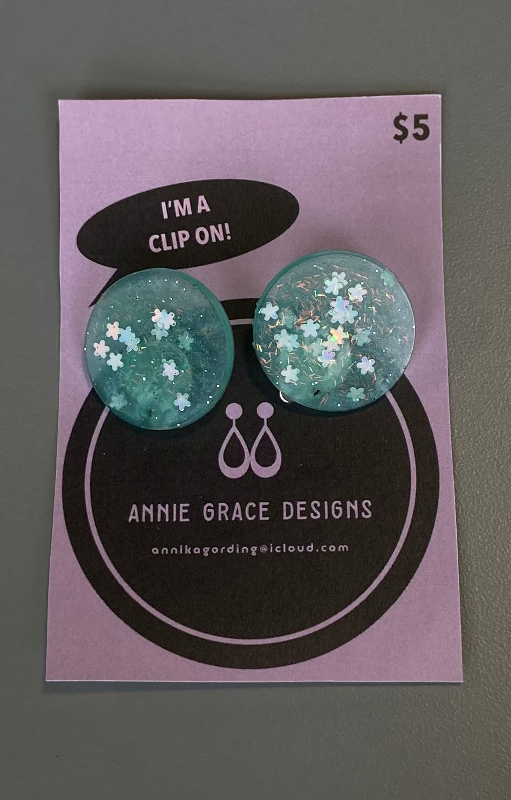 Annie Grace Designs - Clip Ons
